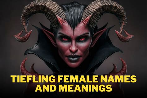 tiefling virtue name generator|tiefling female names and meanings.